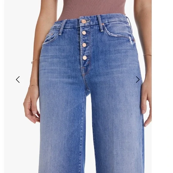 MOTHER The Pixie Roller Ankle Fray Jeans - Picture 5 of 5